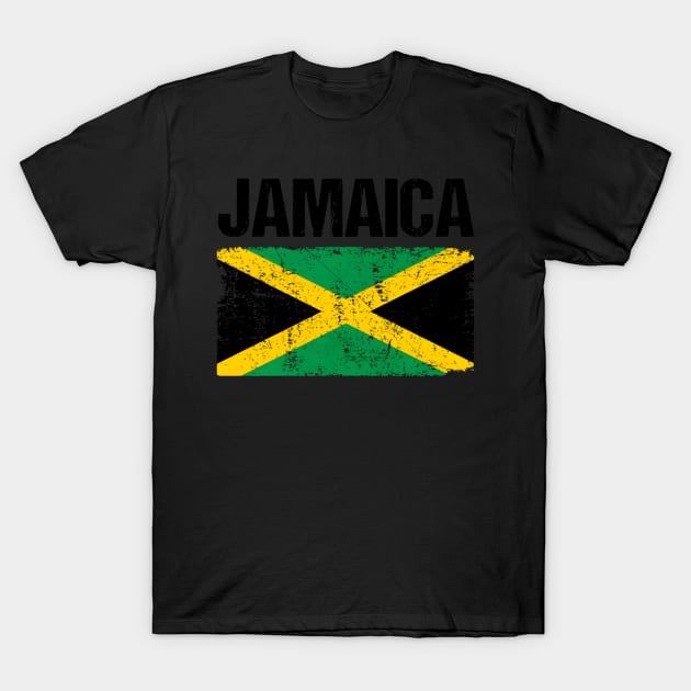 Jamaica Flag Jamaican Pride T-Shirt by SnugFarm